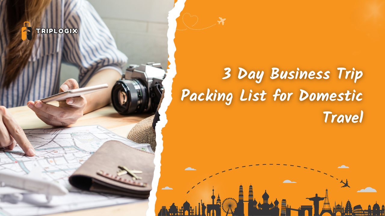 3 Day Business Trip Packing List for Domestic Travel