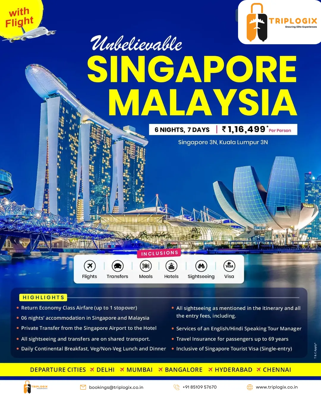 Unbelievable Singapore & Malaysia