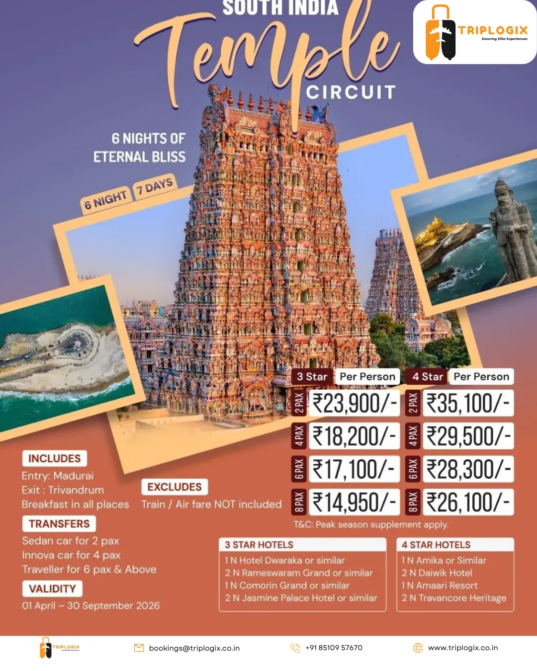 South Indian Temple Circuit