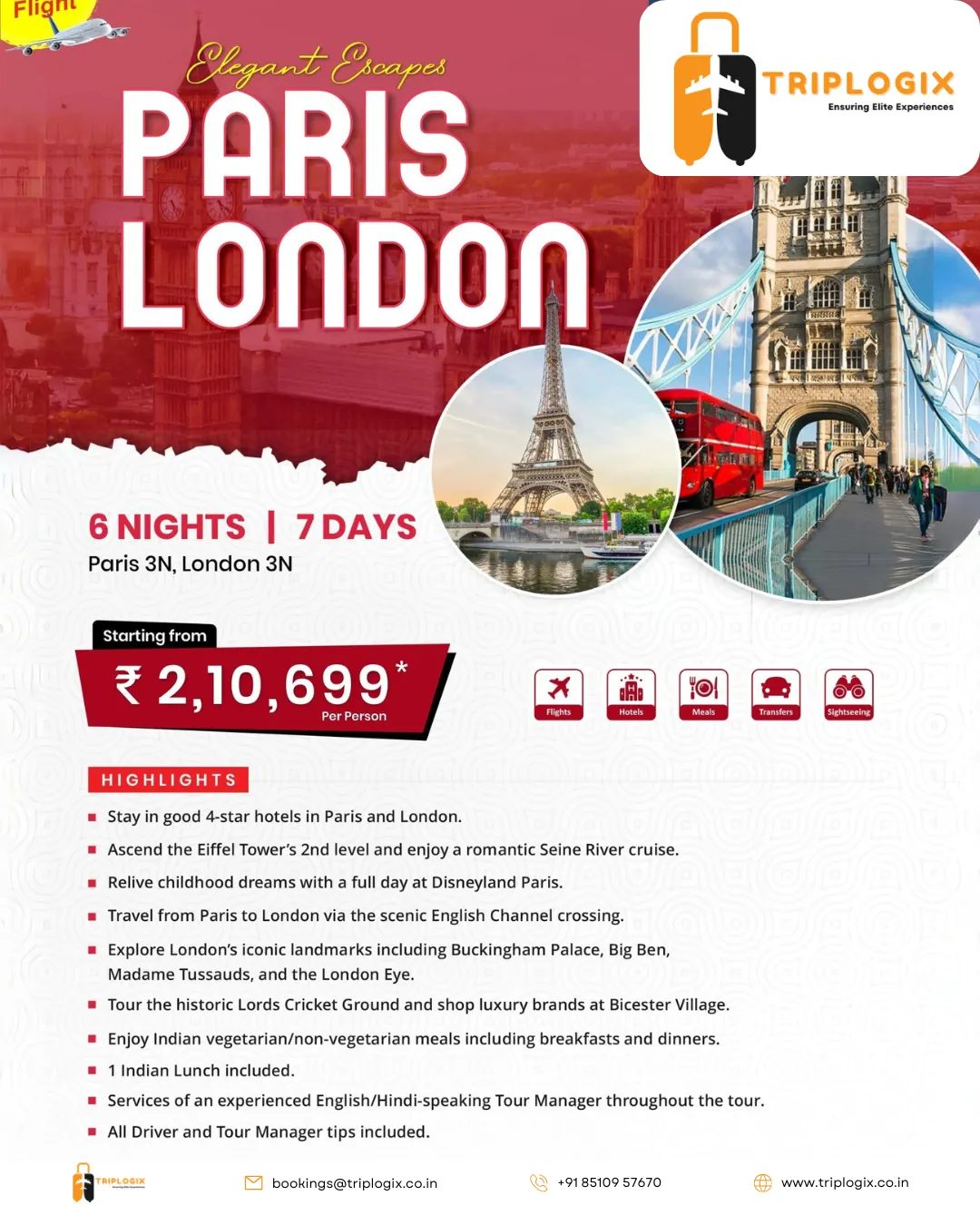 Elegant Escapes Paris London